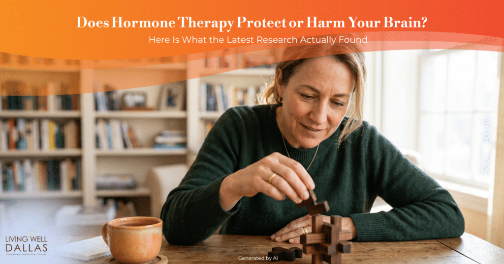 Does Hormone Therapy Protect or Harm Your Brain
