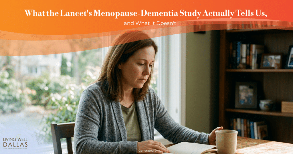 What the Lancets Menopause Dementia Study Actually Tells Us