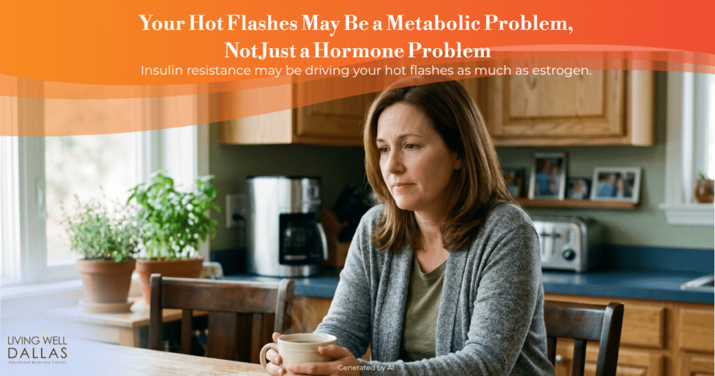 Your Hot Flashes May Be a Metabolic Problem, Not Just a Hormone Problem
