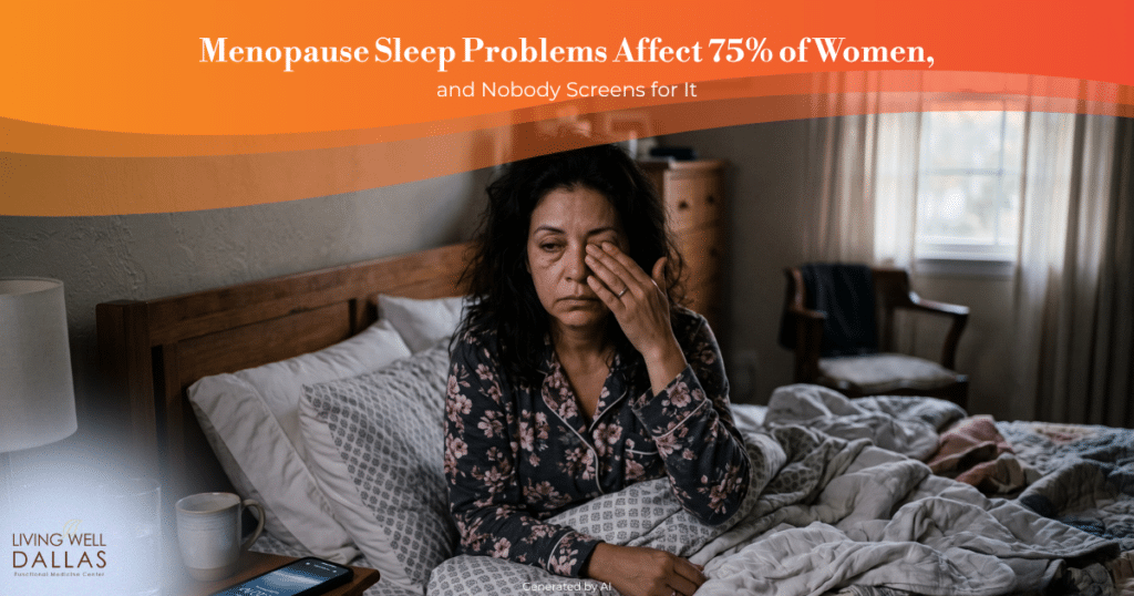 Menopause Sleep Problems Affect 75% of Women