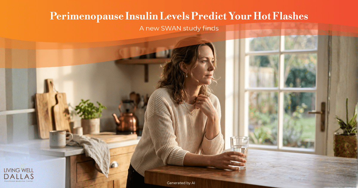 Perimenopause Insulin Levels Predict Your Hot Flashes